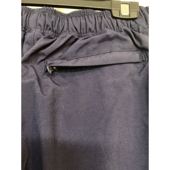 Nike Bauer Blue Hockey Warm Up Track Pants Pockets Lined Zipper Men’s Medium - Picture 6 of 8